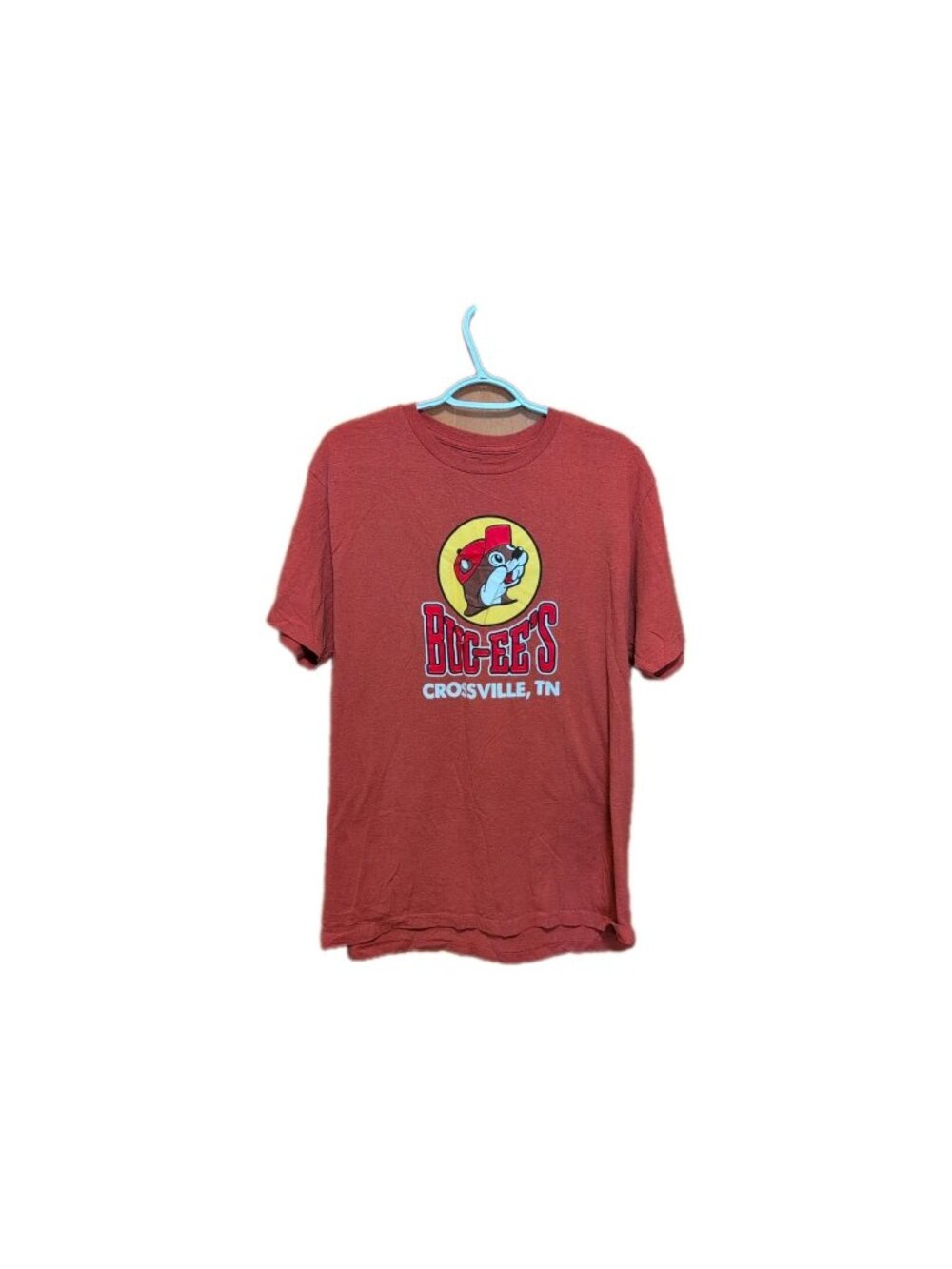 Red Buc-ee's Logo Short Sleeve Tee - Crosville, TN